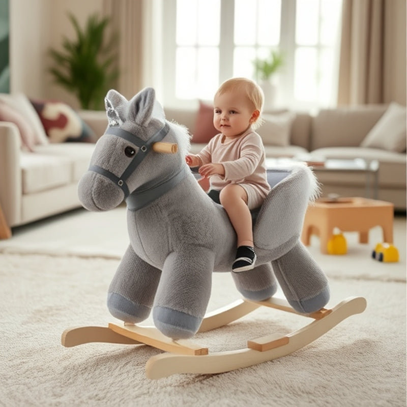 Wooden Rocking Horse