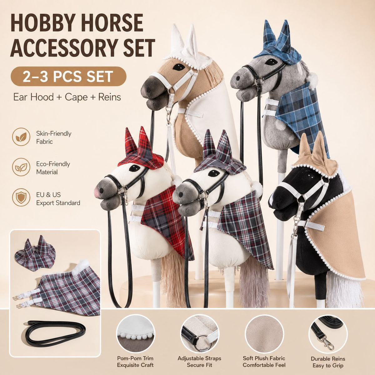 Horse Head Stick Accessory